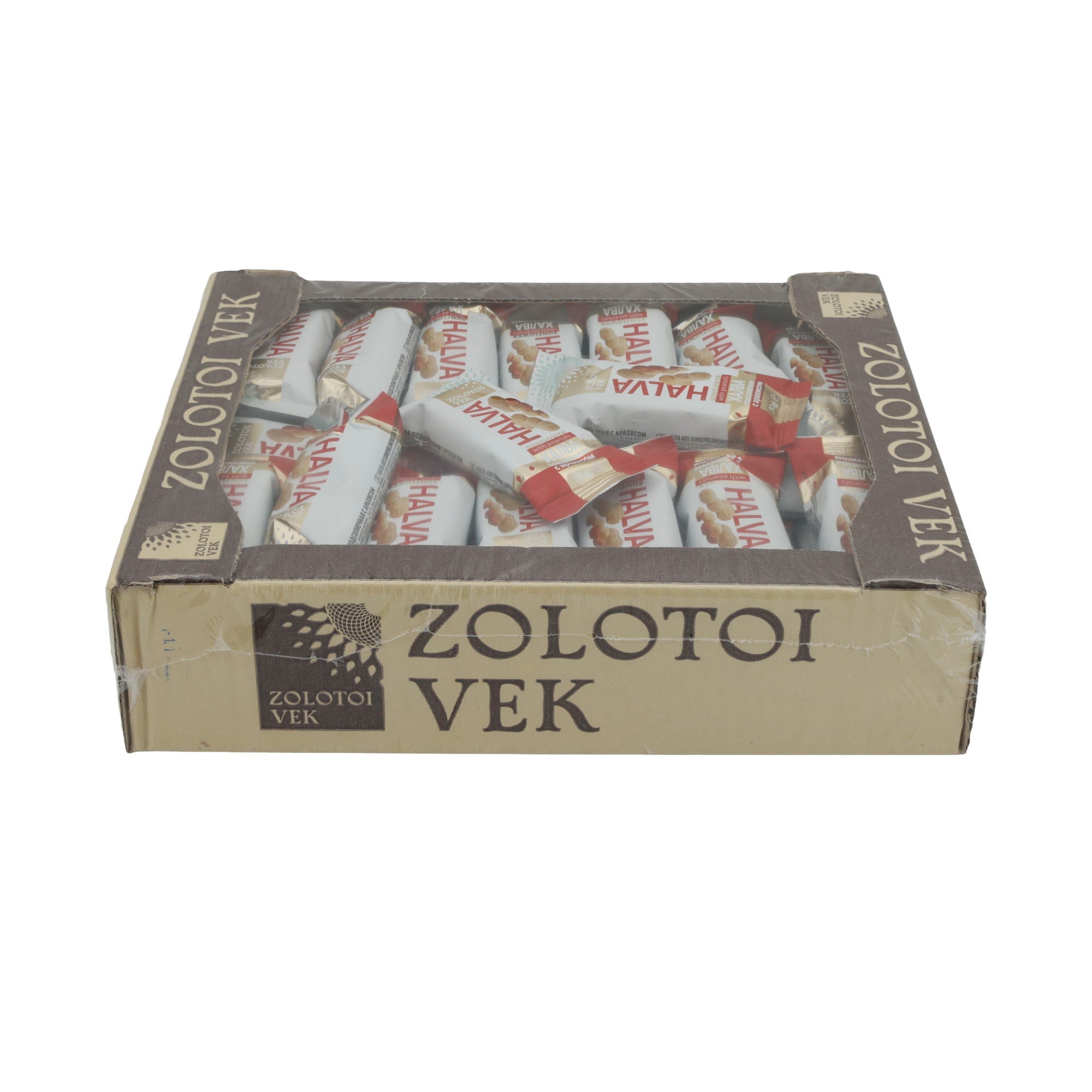Halva Zolotoi Vek mit Erdnüssen | Süßspeise | Klassisch, orientalisch | 5kg ZOLOTOI VEK